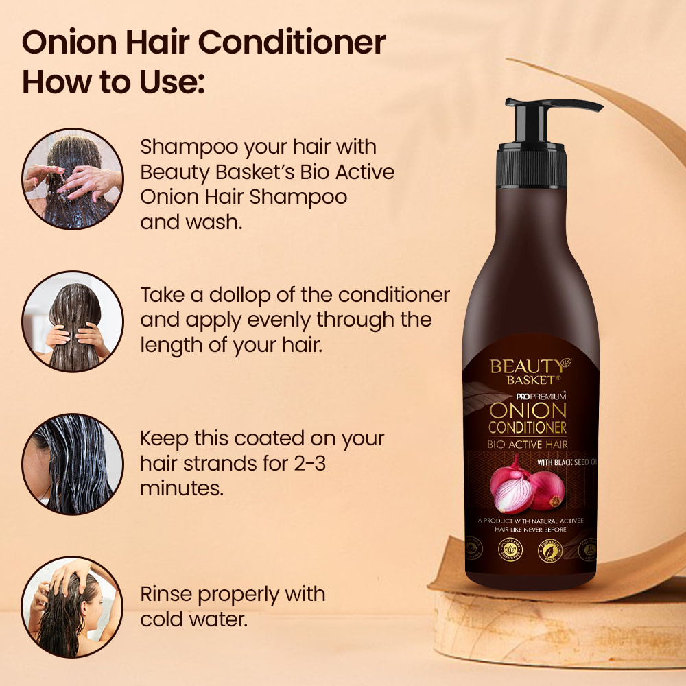 Onion Hair Conditioner How to use