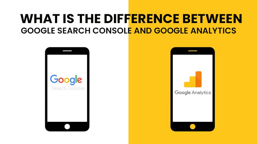 difference between Google Analytics and Google Search Console